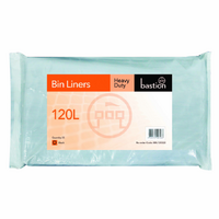120L Heavy Duty Black Bin Liner 200/ctn