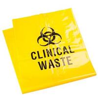 30L Yellow Clinical Waste Bags 500/ctn