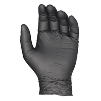 Proval Black Duo Nitrile/Vinyl Powderfree Gloves Small