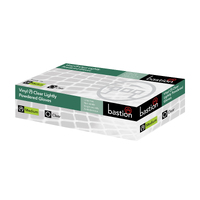 Clear Pre-Powdered Vinyl Gloves Small 100pk
