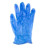 Glove Master Large Blue Powderfree Vinyl Gloves 100pk