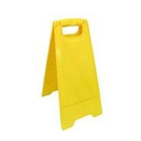 A-Frame Sign- Blank for custom message - Yellow