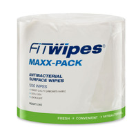 Wow Antibacterial Surface Wet Wipes 1200 per roll 4/ctn
