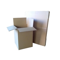 Cardboard boxes - large 550 x400 x 400mm 100 cap 20/pkt 