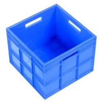 29L Slab Sided Crate Blue