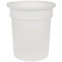 58L Round Nesting Tub Natural  (no lid) Food Grade
