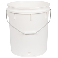 25L White Pail/Bucket