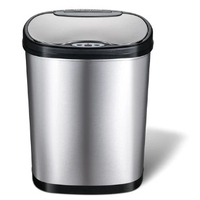 Dolphy 42L Automatic High Tech Stainless Steel Trash Bins