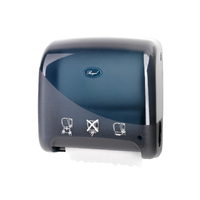 Jaws Mini Mechanical Autocut Hand Towel Dispenser Black 
