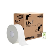 Livi Mini Jumbo Toilet Paper 2 Ply 200m 12 Rolls/ctn
