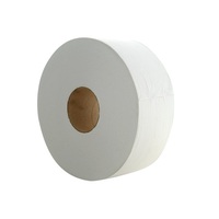 Plumbers Friend 400m 1ply Jumbo Toilet Rolls 10rolls