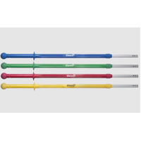Oates Decitex Telescopic Handle Aluminium - White - 10 per carton