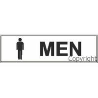 Men with picto Toilet Sign