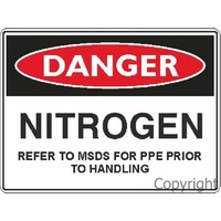 Nitrogen - Danger Sign