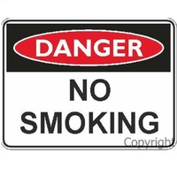Danger Sign - No Smoking