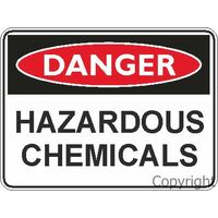 Hazardous Chemicals - Danger Sign