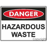 Hazardous Waste - Danger Sign