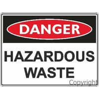 Danger Sign - Hazardous Waste