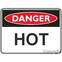 Hot - Danger Sign