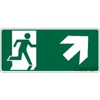 Exit Sign - Running Man