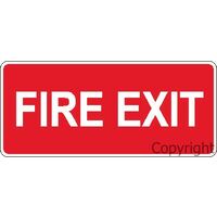 Fire Exit Sign