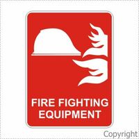 Fire Fighting Equipment  Sign