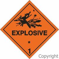 Hazchem Sign - 1 Explosive
