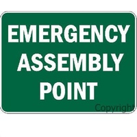 Emergency Sign - Emergency Assembly Point