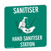 Sanitiser Station Sign