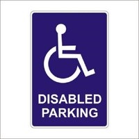 Car Park Sign - Disabled Parking