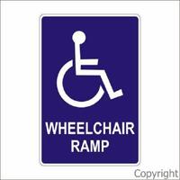 Wheelchair Ramp Sign