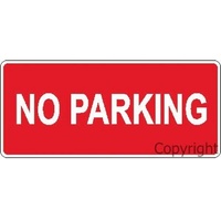 Car Park Sign - No Parking