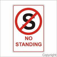 No Standing Sign