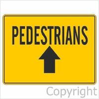 Pedestrians Sign