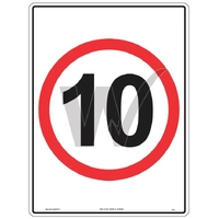 Speed Limit Sign - 10km