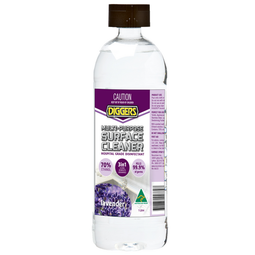 Diggers Lavender Multi Purpose Surface Cleaner 1L
