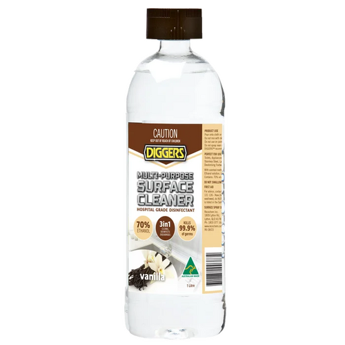 Diggers 1L Vanilla Multi-Purpose Surface Cleaner