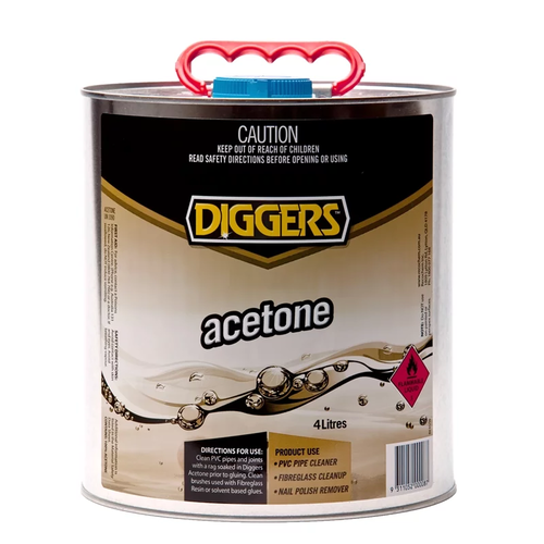 Diggers Acetone 20L Cleaning Solvent