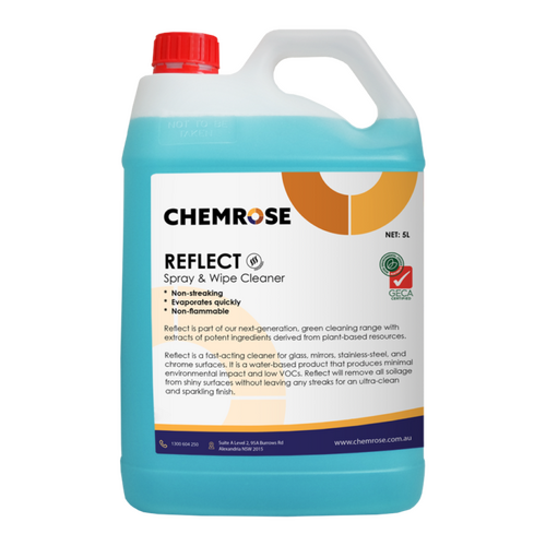 Chemrose Reflect Spray & Wipe Cleaner 5L