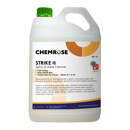 Chemrose Strike Spray & Wipe Cleaner 5L