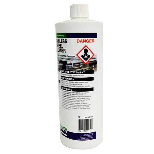 Oates Research Stainless Steel Cleaner 1L
