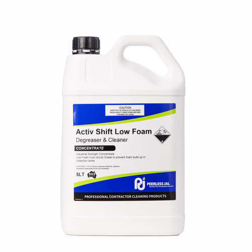 Peerless Jal Activ Shift Low Foaming Heavy Duty Degreaser 2 x 5L 