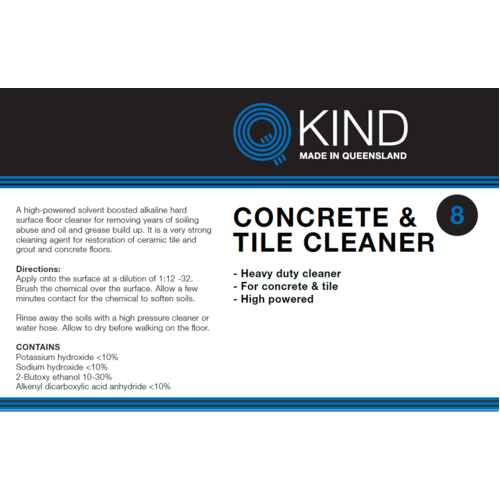 QKIND Concrete & Tile Cleaner 20L