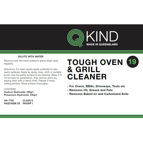 QKIND Tough Oven and Grill Cleaner 5L