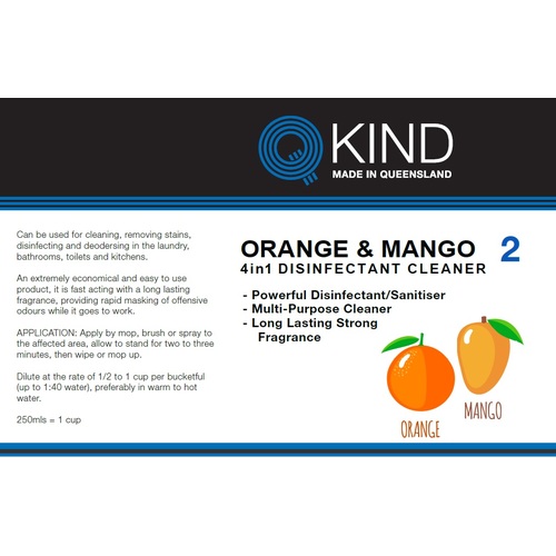 QKIND Orange & Mango Disinfectant 20L