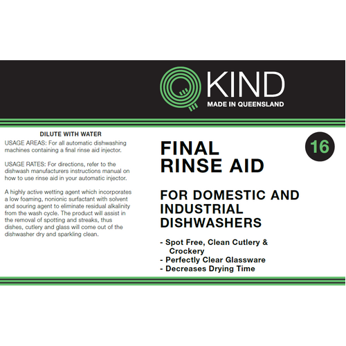 QKIND Final Rinse Aid 5L