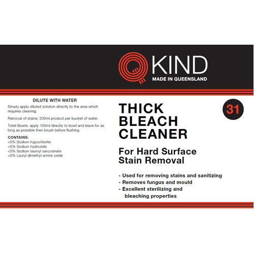 QKind Thick Bleach Cleaner 5L