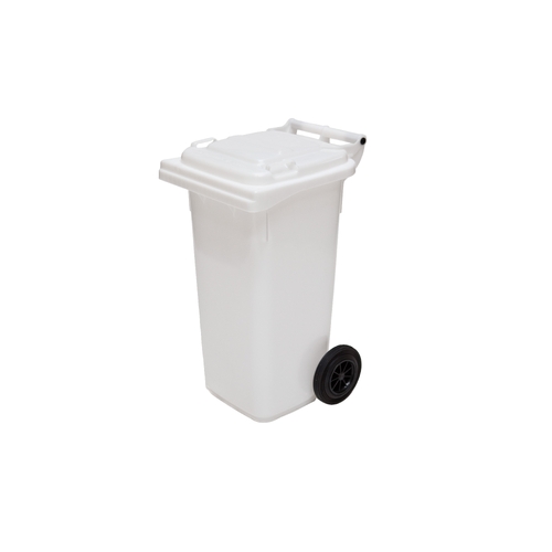 Sulo 120L White Wheelie Bin