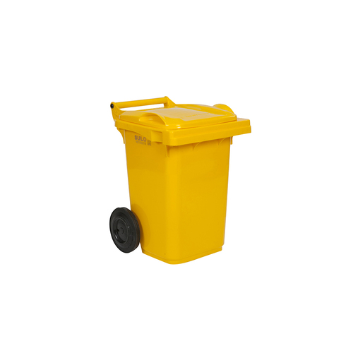60L Yellow Wheelie Bin