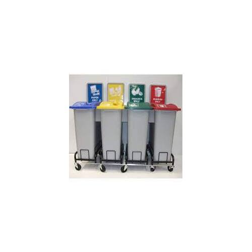 Waste Watcher Sorting Bin Double Trolley – Fits All Sizes 